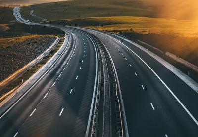 Accessibility photo of open freeway