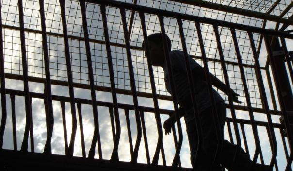 image of incarcerated youth in the US