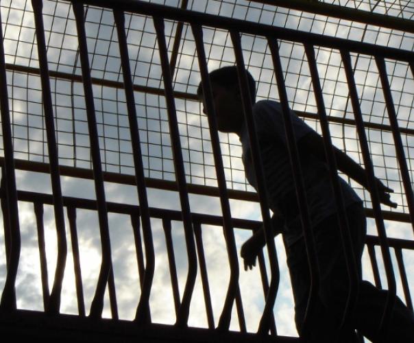 image of incarcerated youth in the US