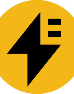 Gold Electric Citizen logo, icon only 