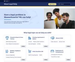 MassLegalHelp homepage