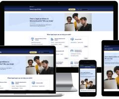 MLH website on different sized devices