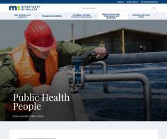 screenshot of MDH Stories page