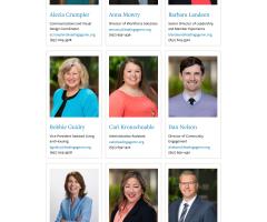 screenshot from the "Our Team" page on LeadingAge MN