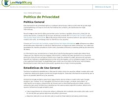 screenshot of a page on LawHelpMN translated into Spanish