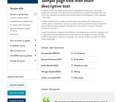MPCA sample components page