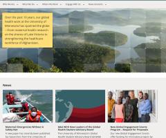 Center for Global Health homepage