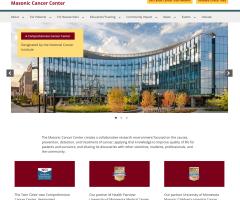 Masonic Cancer Center homepage