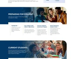 OHE student resources page, screenshot